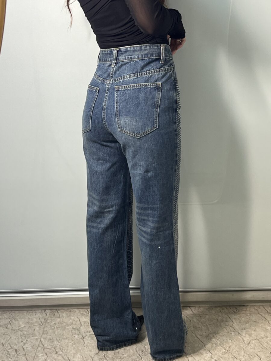 Calça Jeans Strass - Imagem 3