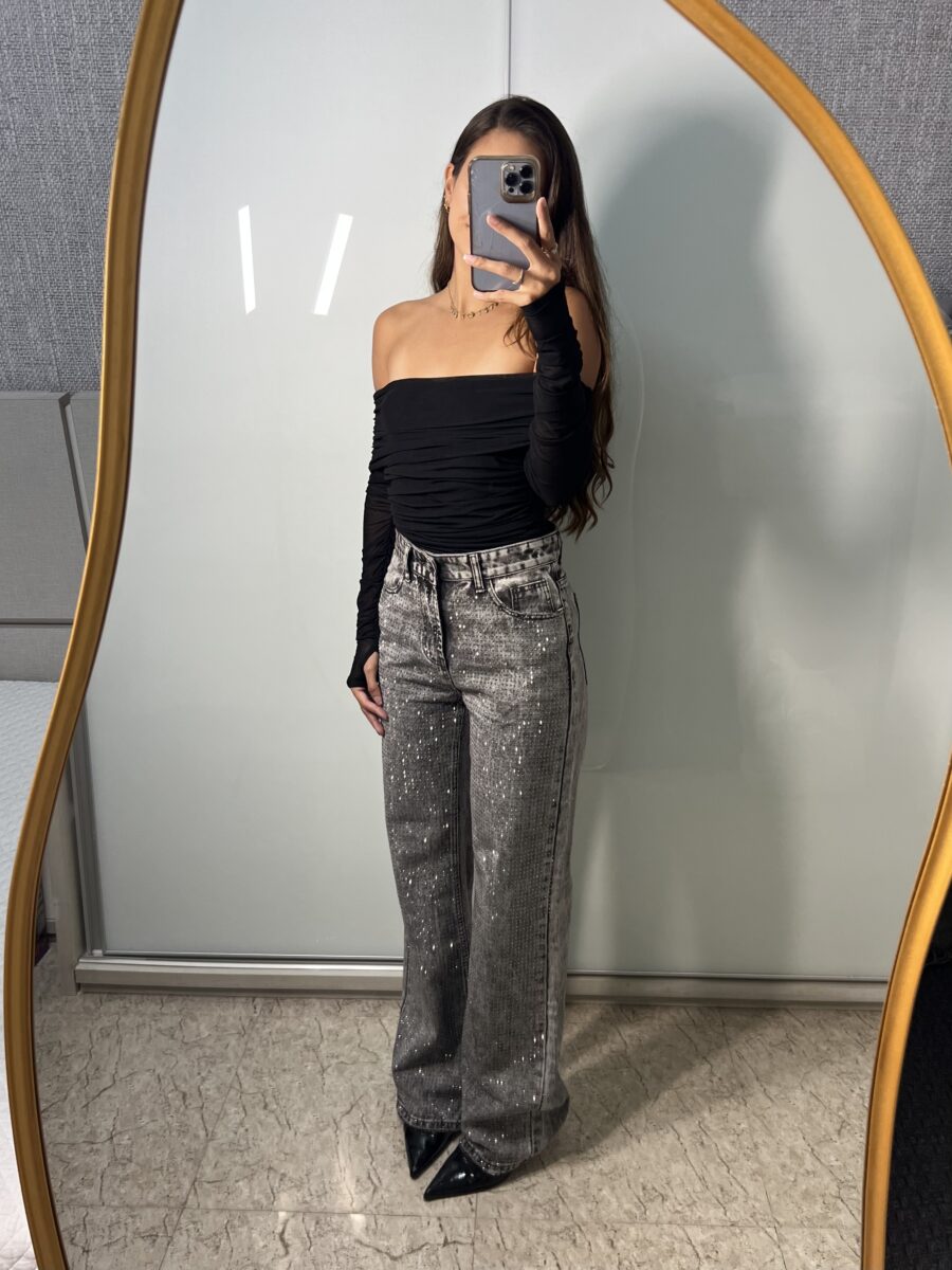 Calça Jeans Strass - Imagem 12